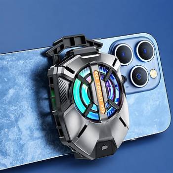 FS09 Dijital Ekranl� Klipsli Telefon So�utucu Fan