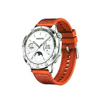 Huawei Watch 20MM Diki� Desenli Dokuma Silikon Kordon