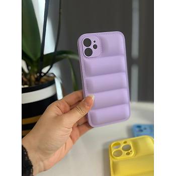 Iphone 13 Uyumlu �i�me K�l�f Puffer Case Tam Koruma