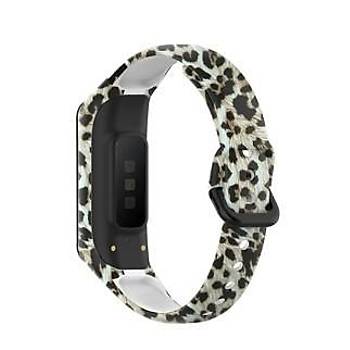 Samsung Galaxy Fit 2 Ak�ll� Bileklik Uyumlu Desenli Kordon Uyumlu