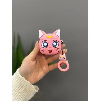 Airpods Pro Uyumlu Sevimli Kedi K�l�f