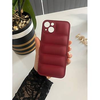 Iphone 13 Uyumlu �i�me K�l�f Puffer Case Tam Koruma