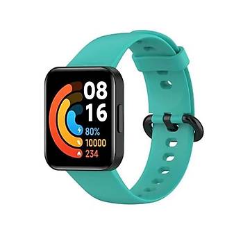 Redmi Watch / Redmi Watch Lite Ak�ll� Saat Uyumlu Sportif Silikon Kordon/Kay��