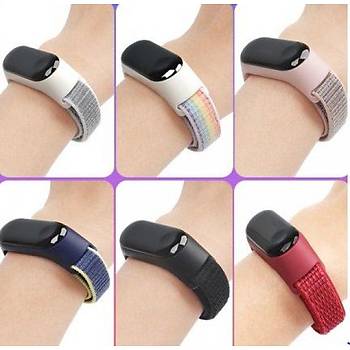Xiaomi Mi Band 3/4/5/6 Uyumlu Ak�ll� Bileklik Has�r Kordon (Saat De�ildir)