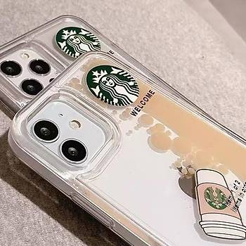 Iphone Uyumlu Kahve Ak��kanl� Starbucks K�l�f Latte