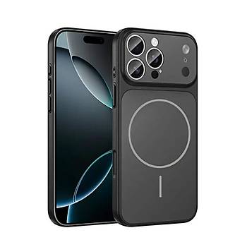 iPhone 14 Pro Max Uyumlu AG Glass Koruyucu K�l�f (iPhone 17 Pro Max G�r�n�ml�)