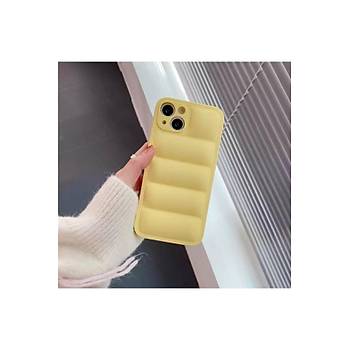 Iphone 13 Uyumlu �i�me K�l�f Puffer Case Tam Koruma