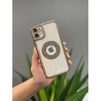Iphone Uyumlu Ta�l� K�l�f Gold