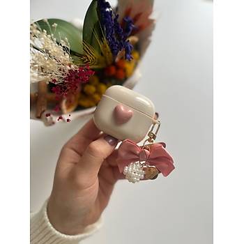Airpods Kalpli Kurdeleli Koruyucu K�l�f Pembe