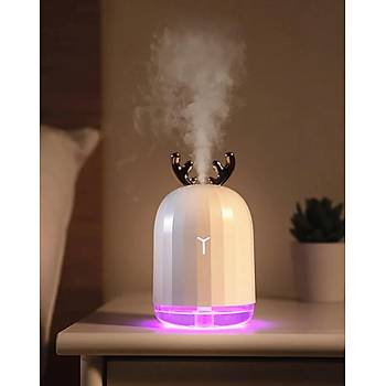 Sevimli Hava Nemlendirici Buhar Makinesi Lovely Humidifier Led I��kl� Aroma Dif�z�r�
