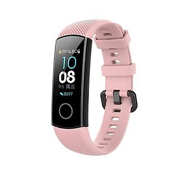 Band 4 / Band 5 Ak�ll� Saat Uyumlu Sportif �izgili Silikon Kordon/Kay��