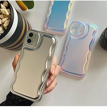 Iphone Uyumlu Zigzagl� Puff K�l�f G�m��