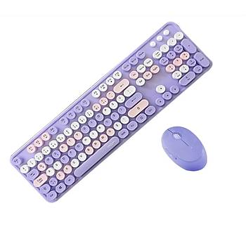Kablosuz Klavye Ve Mouse Seti (Notebook Pc Uyumlu 104 Tu�lu)
