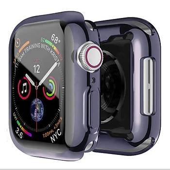 Apple Watch 7 8 45MM Uyumlu Kasa ve Ekran Koruyucu 360 Koruma Yumu�ak Silikon
