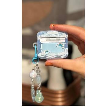 Airpods 4. Nesil Ile Uyumlu Sevimli Y�ld�z Fig�rl� Ve Boncuk S�sl� Kulakl�k K�l�f�