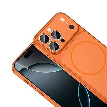iPhone 17 Pro Uyumlu AG Glass Koruyucu K�l�f (iPhone 17 Pro Max G�r�n�ml�)