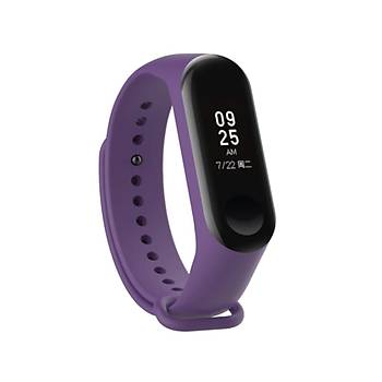 Xiaomi Mi Band 3-4 Silikon Kordon 3'l� Kombin