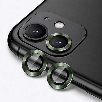 iPhone 11 ve iPhone 12 / 12 Mini Uyumlu Kamera Lens Koruyucu