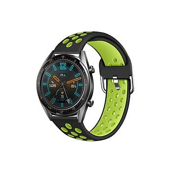 Huawei Gt2 46mm Silikon Delikli Spor Kordon