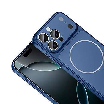 iPhone 16 Pro Max Uyumlu AG Glass Koruyucu K�l�f (iPhone 17 Pro Max G�r�n�ml�)