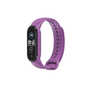 Xiaomi Mi Band 5 Kordon Ak�ll� Bileklik Kordonu Beyaz Kordon