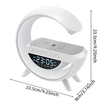 Led I��kl� Kablosuz �arj �zellikli Bluetooth Speaker