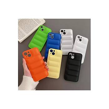 Iphone 13 Uyumlu �i�me K�l�f Puffer Case Tam Koruma
