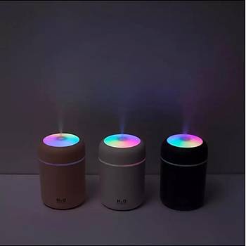 Led I��kl� 3'� 1 Arada Ultrasonik Hava Nemlendirici ve Aroma Dif�z�r� (300ml kapasiteli)