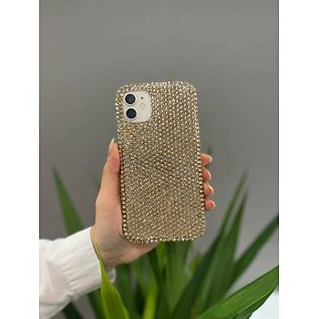 Iphone Uyumlu Ta�l� K�l�f Gold