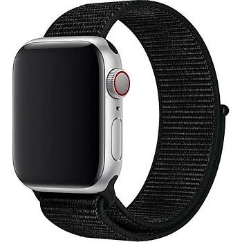 Mi7a Apple Watch Uyumlu Serisi 1/2/3/4/5/6 Se Spor Loop Dokuma Has�r Kordon 38 Mm/40 mm