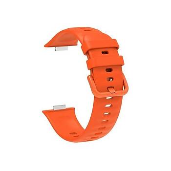 Huawei Watch Fit 3 Uyumlu Yumu�ak Soft Silikon Renkli Spor Kordon Kay��