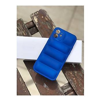 Iphone 12 Uyumlu �i�me K�l�f Puffer Case Tam Koruma