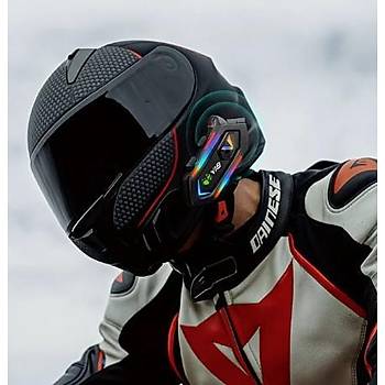 V20 Wireless Ak�ll� Motosiklet Kask Kulakl��� Intercom (25 Saate Kadar Kullan�m)
