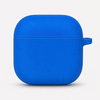 AirPods 4 Uyumlu Silikon Koruyucu K�l�f Yumu�ak Esnek Kulakl�k Kutusu Koruma Kab�