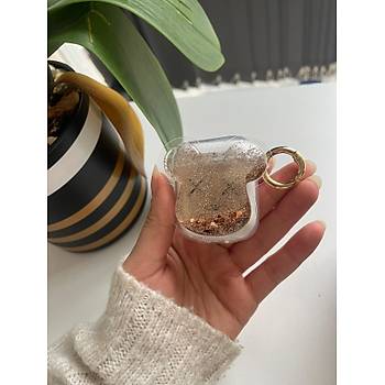 Airpods 1. Ve 2. Nesil Uyumlu K�l�f Kaws Sulu Simli K�l�f
