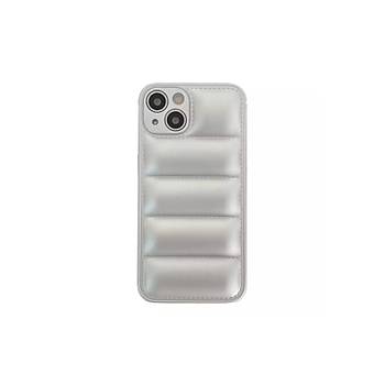 Iphone 13 Uyumlu �i�me K�l�f Puffer Case Tam Koruma