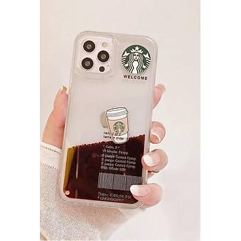 Iphone 11 Sulu Starbucks K�l�f �effaf Kahve Ak��kanl�