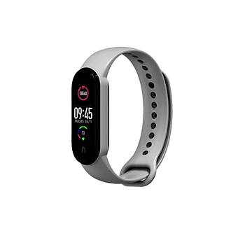 Xiaomi Mi Band 5 Kordon Ak�ll� Bileklik Kordonu Beyaz Kordon