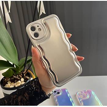 Iphone Uyumlu Zigzagl� Puff K�l�f G�m��