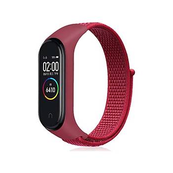 Xiaomi Mi Band 3/4/5/6 Uyumlu Ak�ll� Bileklik Has�r Kordon (Saat De�ildir)