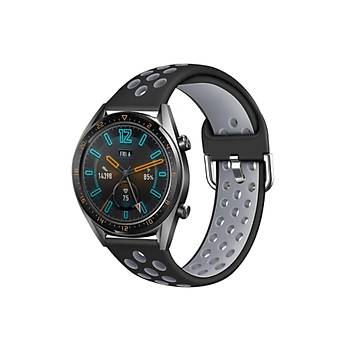 Watch Gt2 Uyumlu Pastel Renkli Silikon Kordon 46mm Krd-10