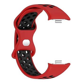 Mi Band 8 Pro / Mi Band 9 Pro Uyumlu Delikli Silikon Kordon/Kay��