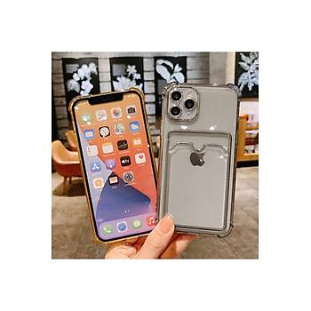 �effaf Kartl�kl� Kamera Korumal� K�l�f Iphone 11 Uyumlu