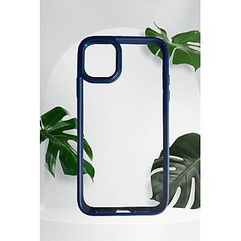 Iphone 11 Kristal Bold Serisi Darbeye Dayan�kl� Metal Lens Koruma �zel L�ks K�l�f