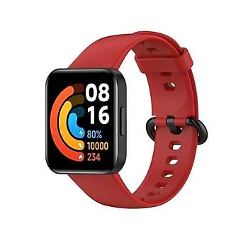 Redmi Watch / Redmi Watch Lite Ak�ll� Saat Uyumlu Sportif Silikon Kordon/Kay��
