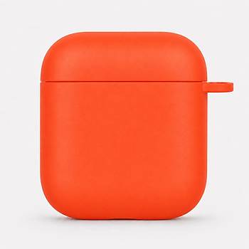 AirPods 1 ve AirPods 2 Uyumlu Silikon Koruyucu K�l�f Yumu�ak Esnek Kulakl�k Kutusu Koruma Kab�