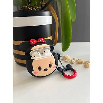 Airpods 1 Ve 2. Nesil Uyumlu Sevimli Silikon Koruyucu K�l�f