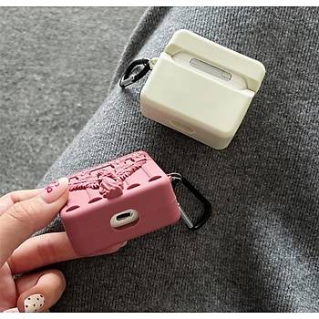 AirPods 1. Nesil ve 2. Nesil Angel K�l�f  (Dua Eden Melek Fig�rl�)