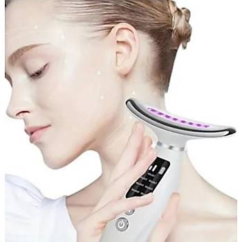 LED I��kl� Boyun ve Y�z S�k�la�t�r�c� Masaj Cihaz� (K�r���kl�k Kar��t�)