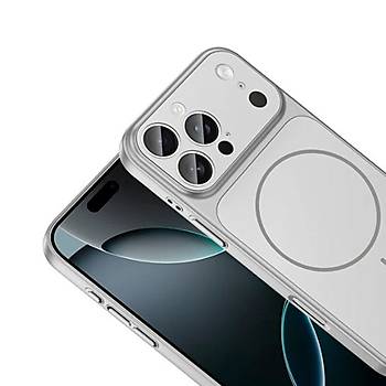 iPhone 15 Pro Max Uyumlu AG Glass Koruyucu K�l�f (iPhone 17 Pro Max G�r�n�ml�)